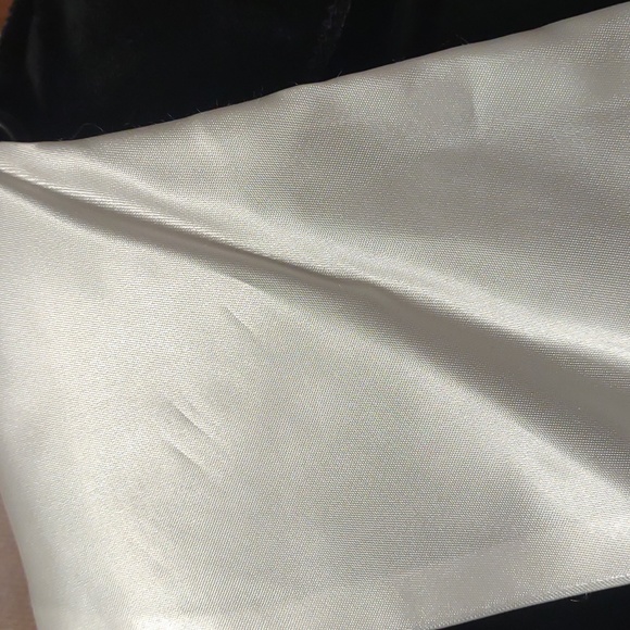 Vintage Just ducky holiday modest dress velor smocked - Picture 5 of 11